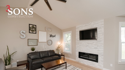 Fireplace and nook Photo